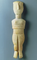 Figurine féminine, début cycladique, vers 2800-2300 av. J.-C.